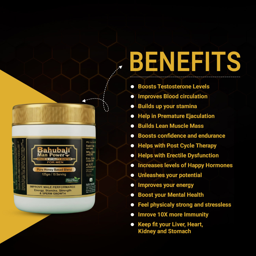 Bahubali Man Power Majun – 125gm